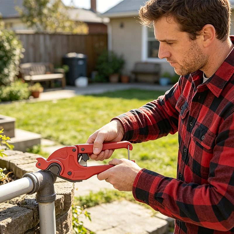📢📢50% OFF !! ⏰Heavy-Duty Ratcheting Pipe Cutter