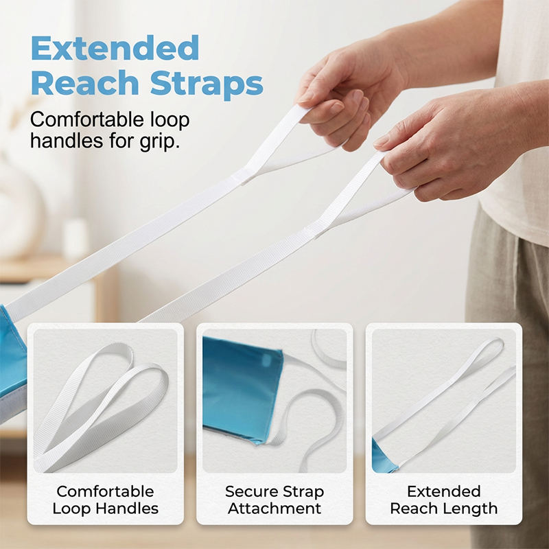 📢📢50% OFF !! ⏰No-Bend Easy-On Sock Aid with Pull Straps