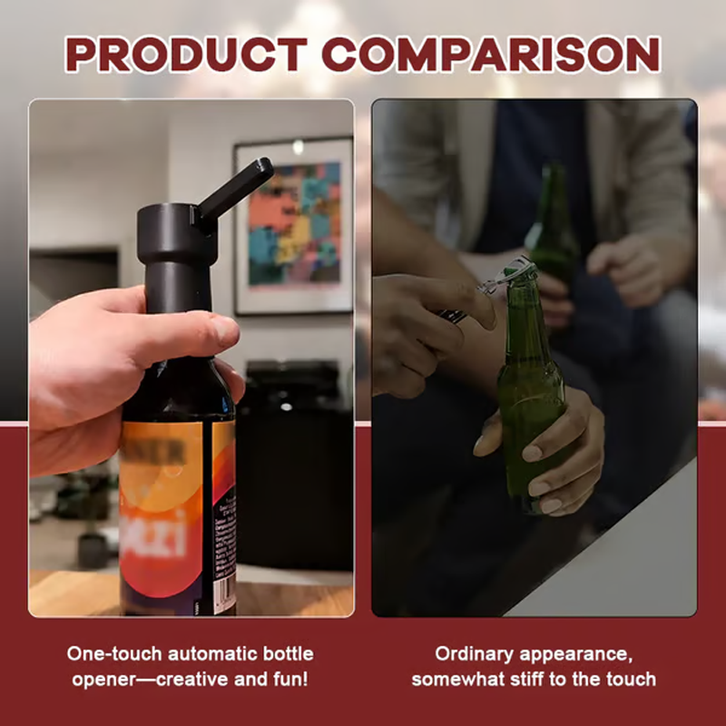 📢📢50% OFF !! ⏰Effortless Lever Action Bottle Opener