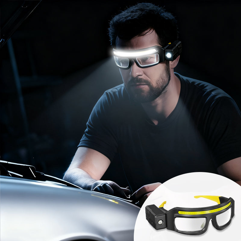 📢📢35% OFF !! ⏰Hands-Free LED Work Light Glasses