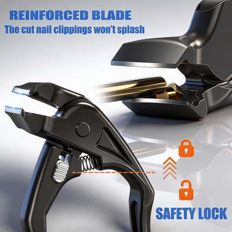 📢📢50% OFF !! ⏰Stainless Steel Curved Nail Clipper – Ergonomic & Easy for Seniors