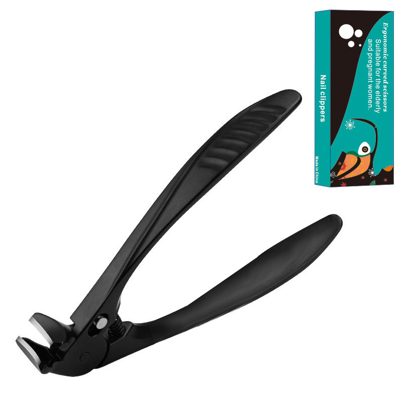 📢📢50% OFF !! ⏰Stainless Steel Curved Nail Clipper – Ergonomic & Easy for Seniors