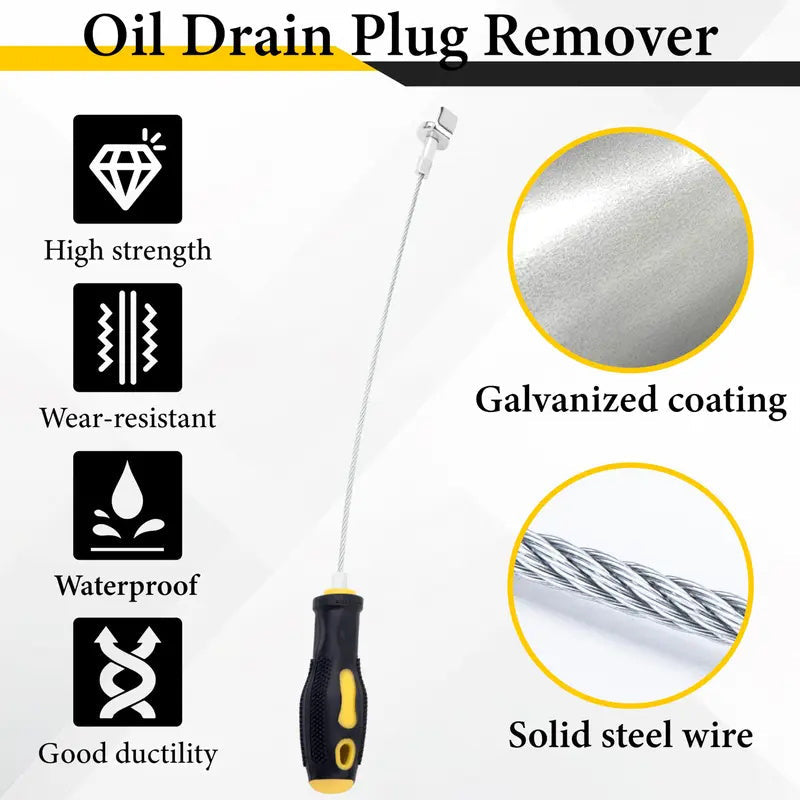 📢📢50% OFF !! ⏰Magnetic Oil Drain Plug Removal Tool