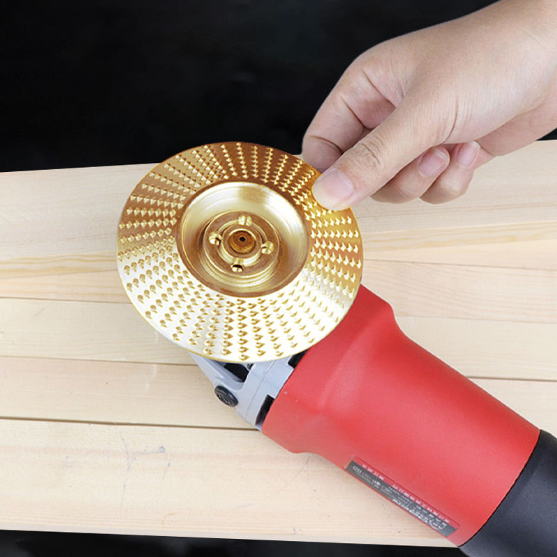 📢📢50% OFF !! ⏰Wood Angle Shaping Wheel – Fast-Cut, Sharp, Wear-Resistant, for Angle Grinder ✨