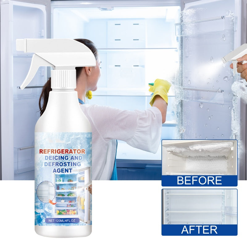 📢📢50% OFF !! ⏰120ml Fridge Freezer De-Icer Spray