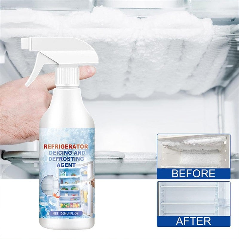 📢📢50% OFF !! ⏰120ml Fridge Freezer De-Icer Spray