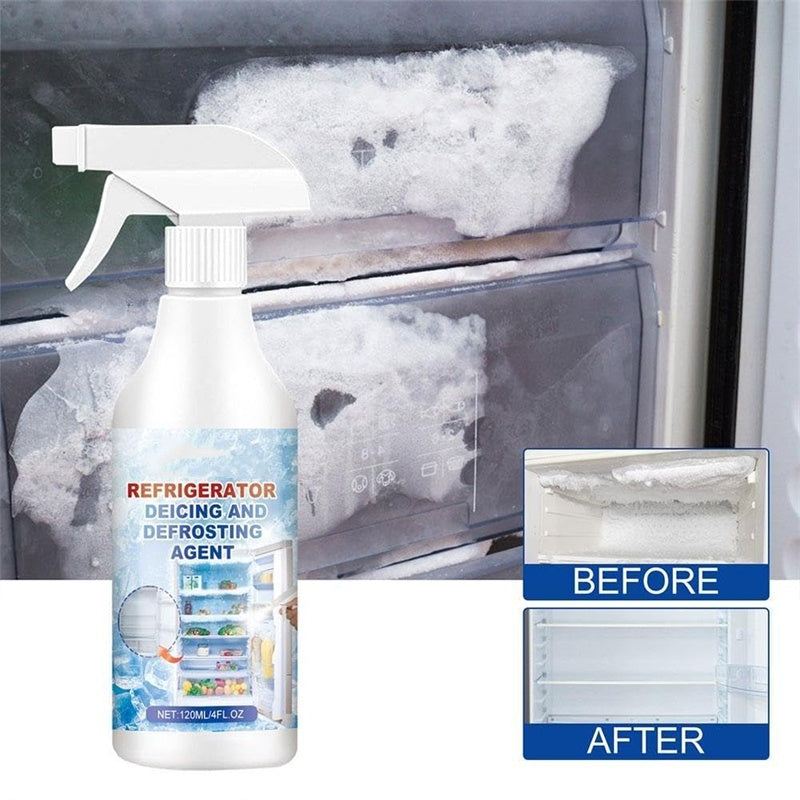 📢📢50% OFF !! ⏰120ml Fridge Freezer De-Icer Spray