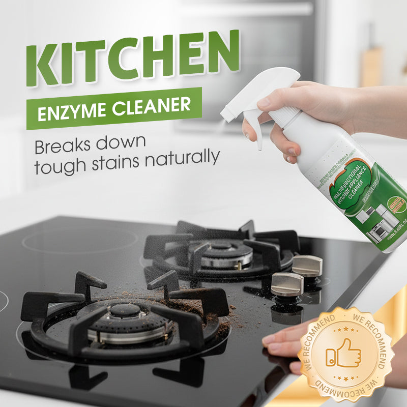 📢📢50% OFF + BUY 2 GET 1 FREE! ⏰ Multi-Purpose Enzyme Cleaner – Tough on Grease, Safe on Surfaces 🏠