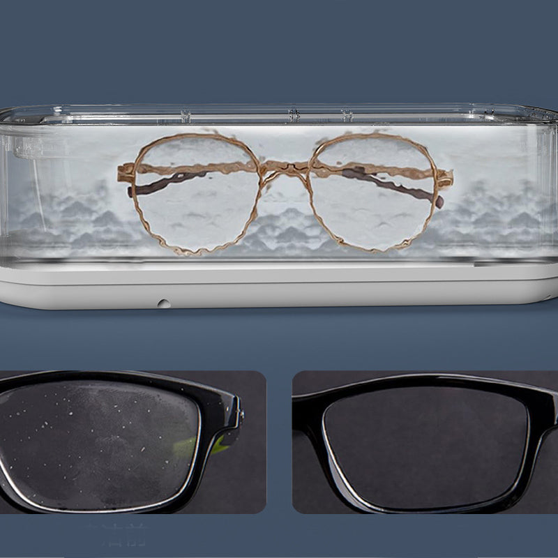 📢📢40% OFF !! ⏰650ml Ultrasonic Cleaner for Jewelry & Glasses