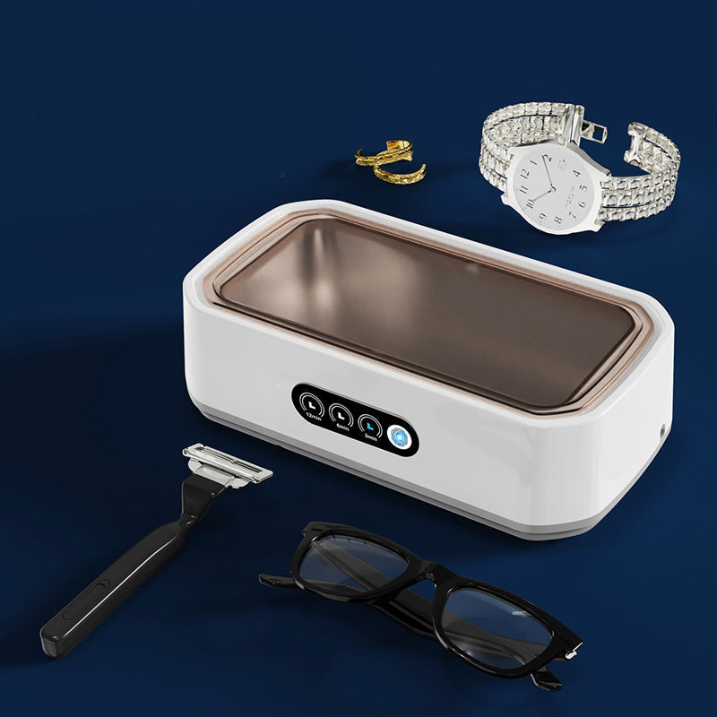 📢📢40% OFF !! ⏰650ml Ultrasonic Cleaner for Jewelry & Glasses