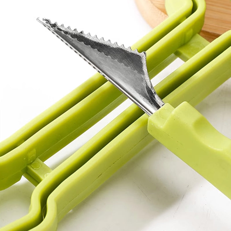 📢📢50% OFF !! ⏰3-in-1 Stainless Steel Melon Baller Scoop Tool Kit
