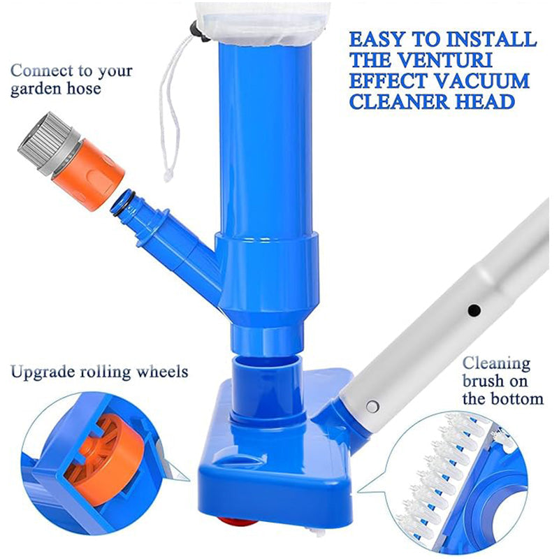 📢📢50% OFF !! ⏰Powerful Suction Pool Vacuum Jet Kit