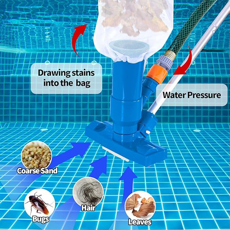 📢📢50% OFF !! ⏰Powerful Suction Pool Vacuum Jet Kit