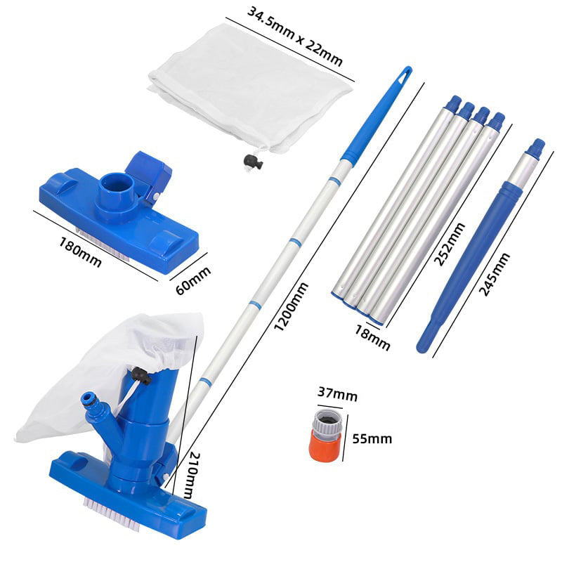 📢📢50% OFF !! ⏰Powerful Suction Pool Vacuum Jet Kit