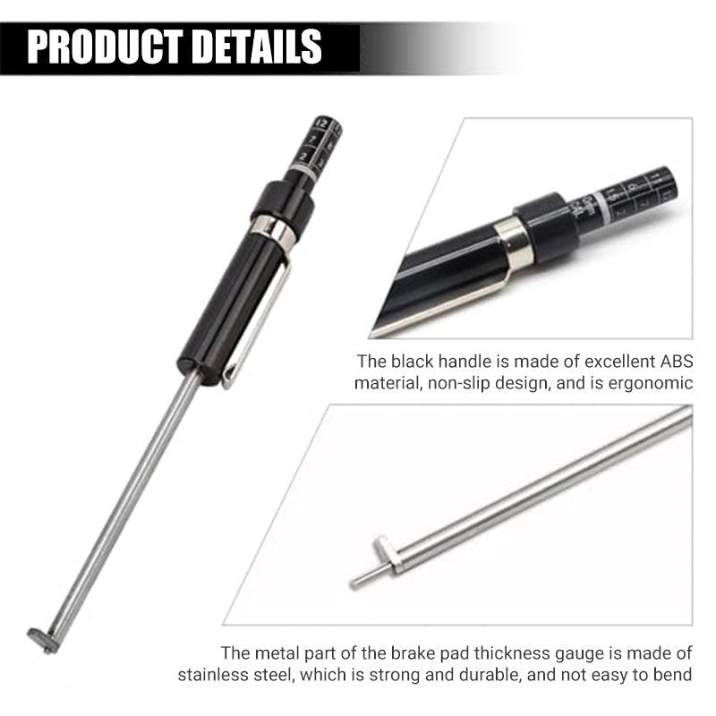 📢📢50% OFF !! ⏰Brake Pad Thickness Gauge