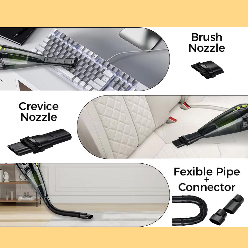 📢📢50% OFF !! ⏰Multifunctional Wireless Powerful Car Vacuum Cleaner