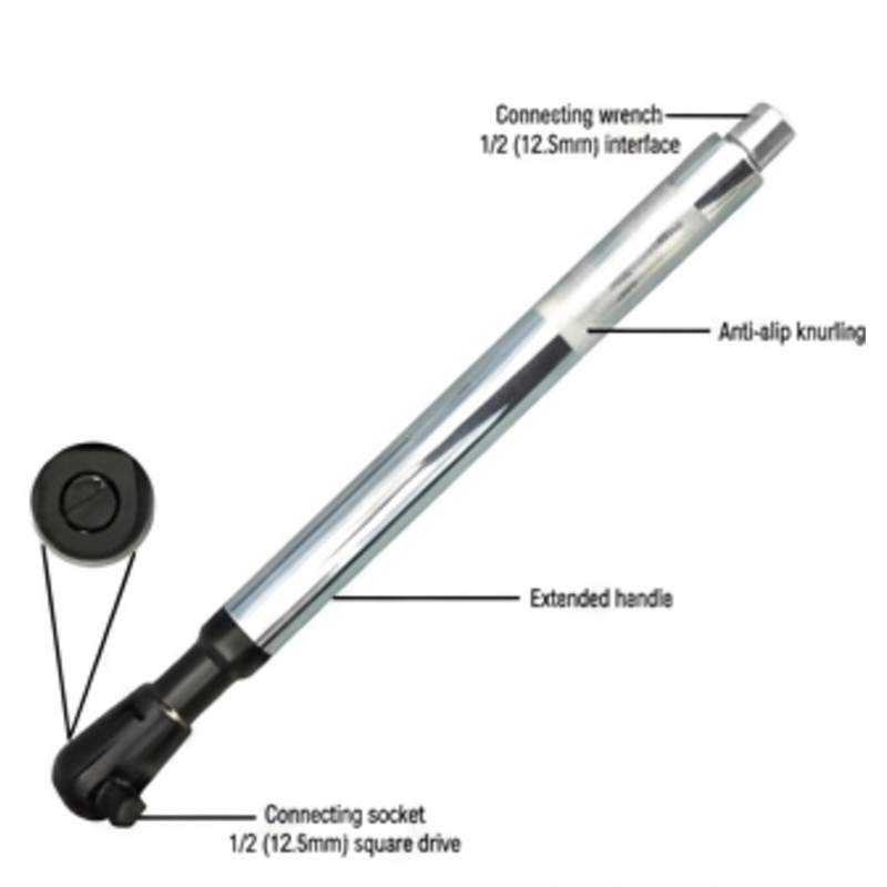 📢📢40% OFF !! ⏰Extendable Ratchet Wrench for Power Drills