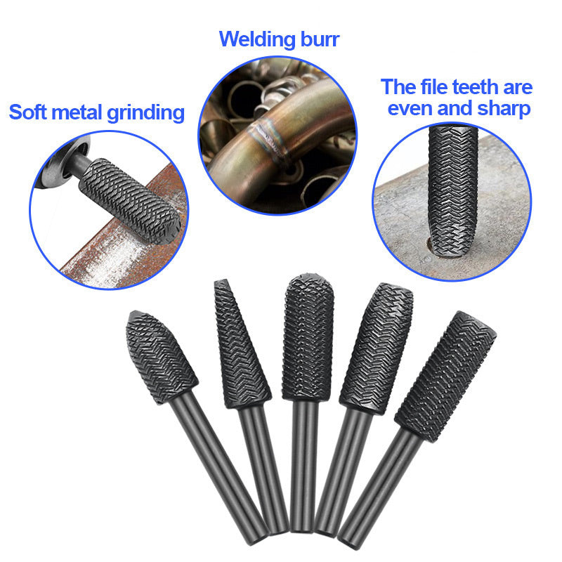 📢📢50% OFF !! ⏰5-Piece Rotating Steel File Set