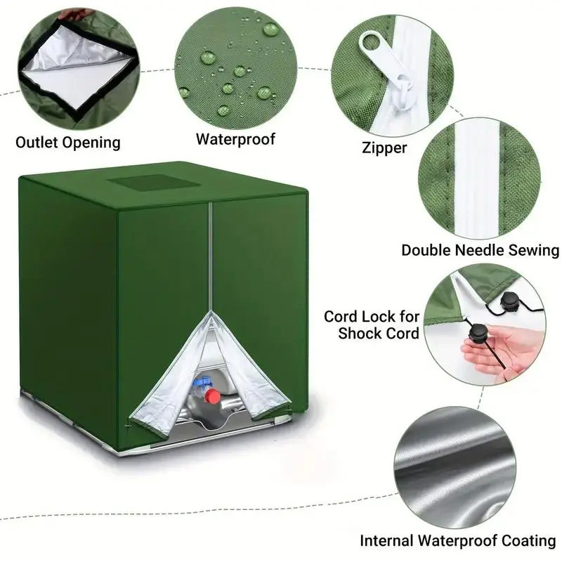 📢📢40% OFF !! ⏰Waterproof Outdoor IBC Tote Cover