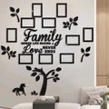 📢📢50% OFF !! ⏰3D Family Tree Photo Frame Wall Sticker