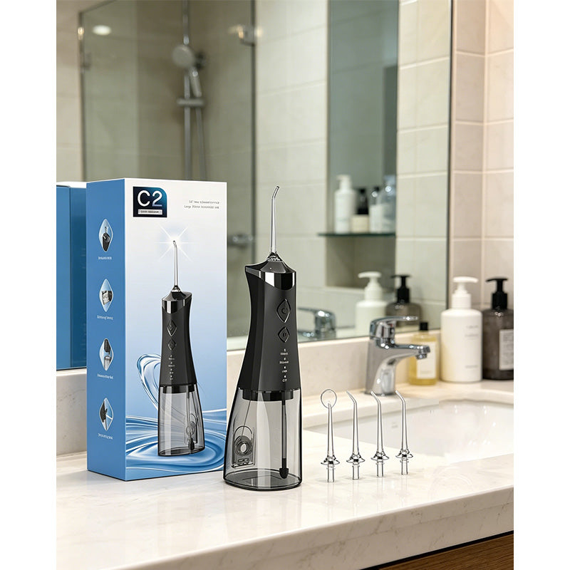 📢📢40% OFF !! ⏰Cordless Water Flosser for Teeth
