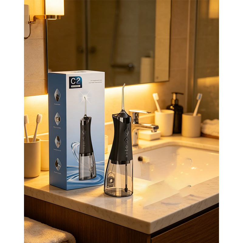 📢📢40% OFF !! ⏰Cordless Water Flosser for Teeth