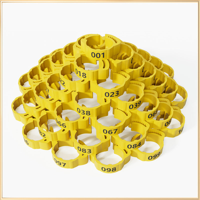 📢📢50% OFF !! ⏰Adjustable Snap-On Poultry Leg Bands