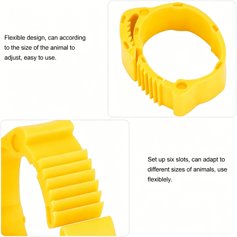 📢📢50% OFF !! ⏰Adjustable Snap-On Poultry Leg Bands