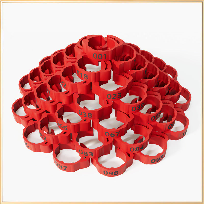 📢📢50% OFF !! ⏰Adjustable Snap-On Poultry Leg Bands