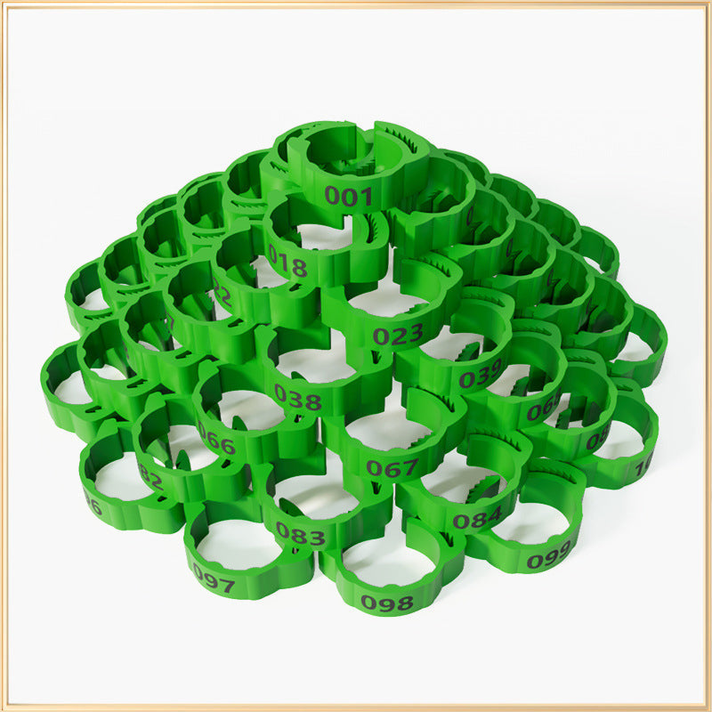 📢📢50% OFF !! ⏰Adjustable Snap-On Poultry Leg Bands