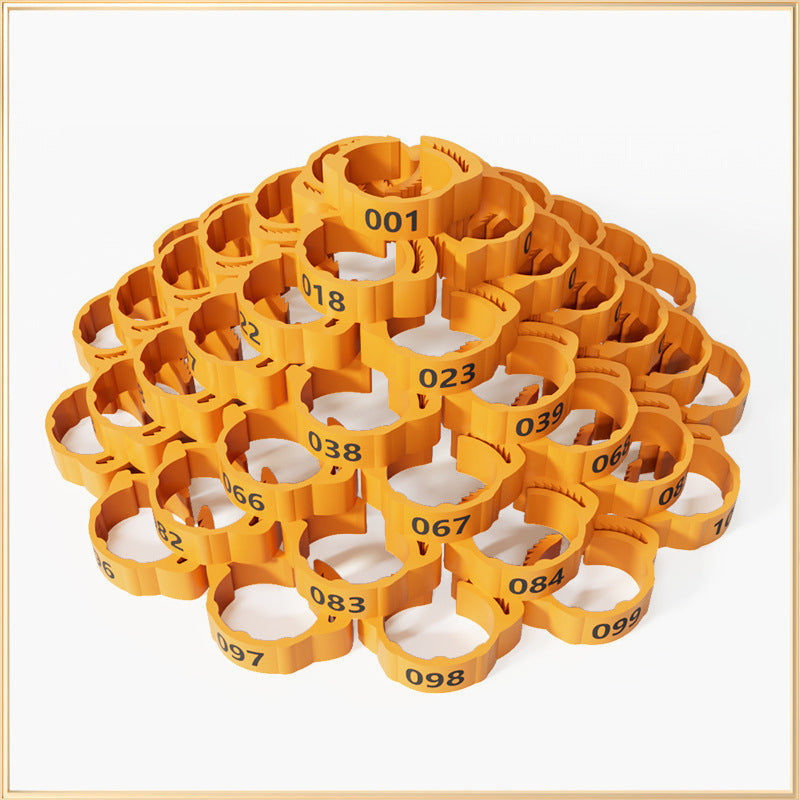 📢📢50% OFF !! ⏰Adjustable Snap-On Poultry Leg Bands
