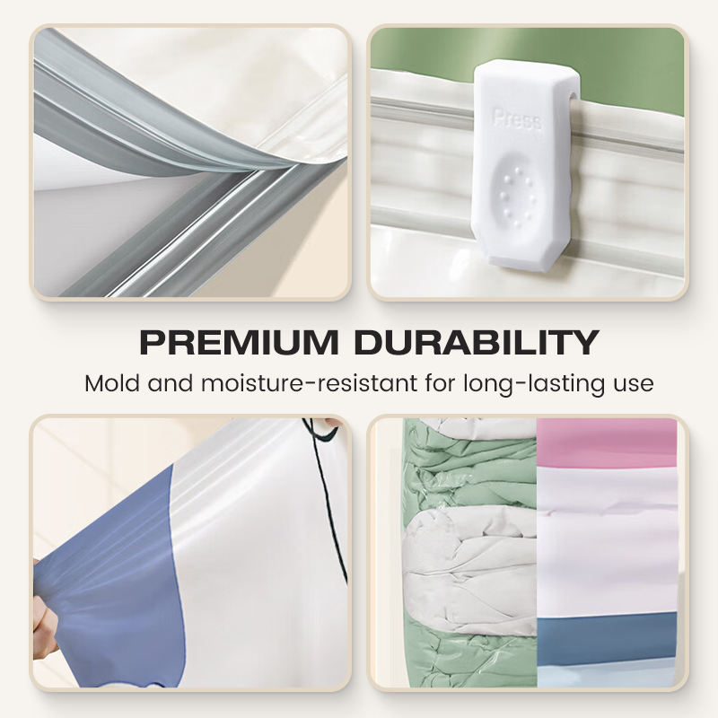 📢📢50% OFF !! ⏰No-Pump Large Vacuum Storage Compression Bags