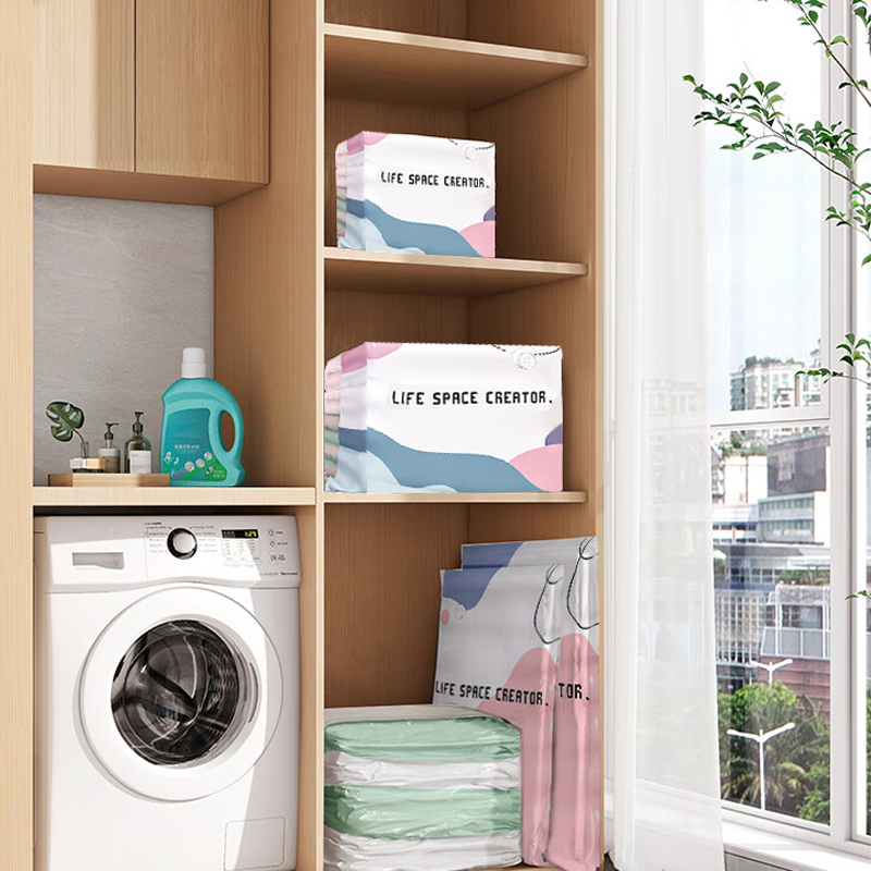 📢📢50% OFF !! ⏰No-Pump Large Vacuum Storage Compression Bags