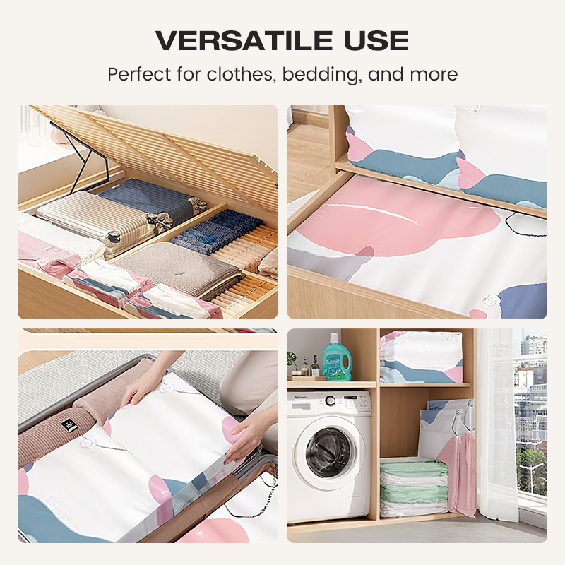 📢📢50% OFF !! ⏰No-Pump Large Vacuum Storage Compression Bags