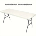 📢📢50% OFF !! ⏰Fitted Spandex Table Cover for Rectangular & Square Tables