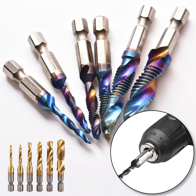 📢📢50% OFF !! ⏰6PCS Multipurpose Compound Spiral Tap Set