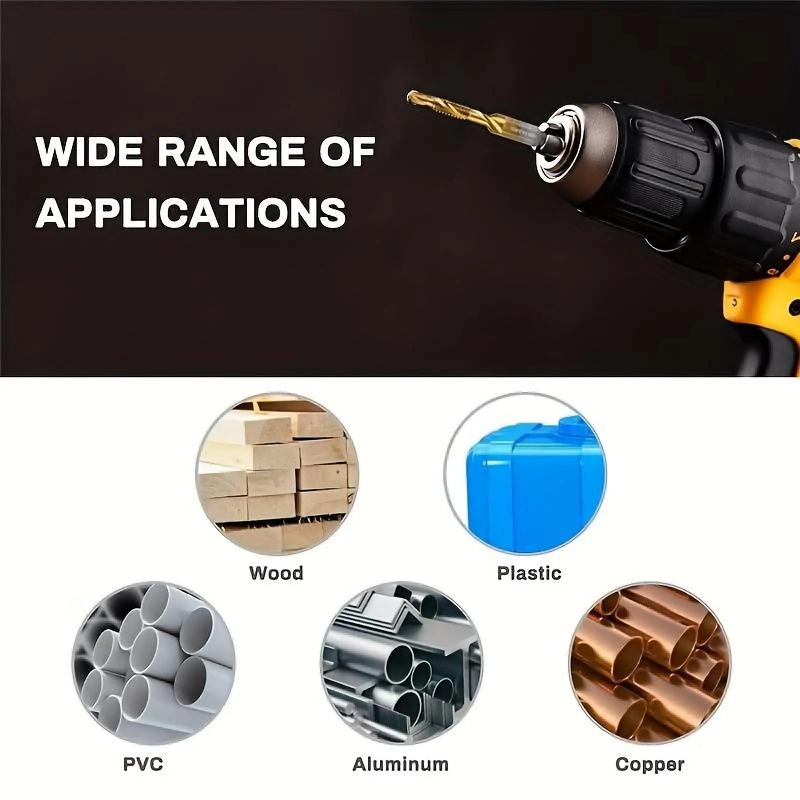 📢📢50% OFF !! ⏰6PCS Multipurpose Compound Spiral Tap Set
