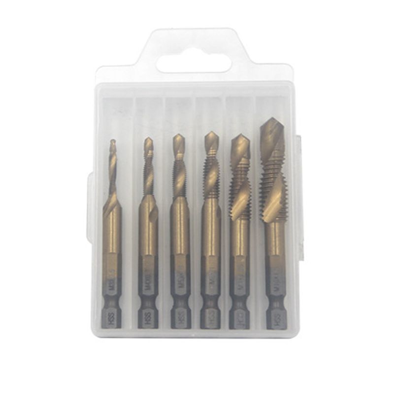📢📢50% OFF !! ⏰6PCS Multipurpose Compound Spiral Tap Set