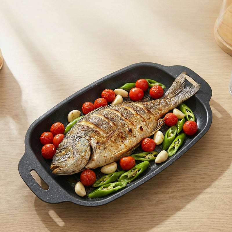 📢📢50% OFF !! ⏰Versatile Medical Stone Non-Stick Grill Pan