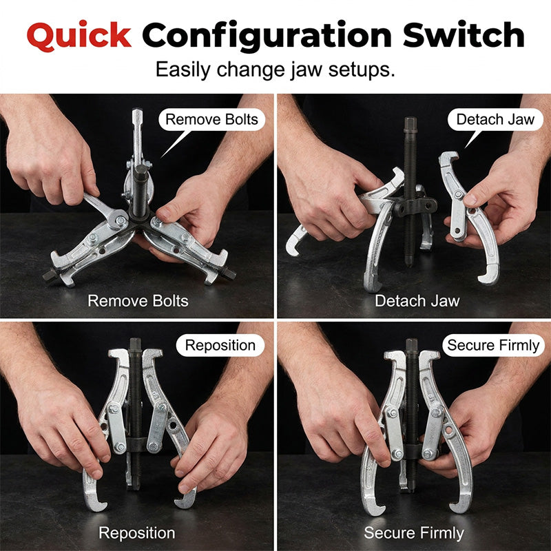 📢📢50% OFF !! ⏰Convertible 2 & 3 Carbon Steel Gear Puller