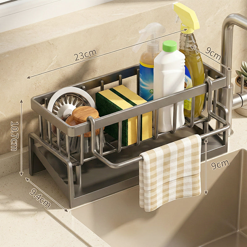 📢📢50% OFF !! ⏰Multifunctional Sink Drain Rack for Kitchen Organization