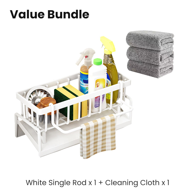 📢📢50% OFF !! ⏰Multifunctional Sink Drain Rack for Kitchen Organization
