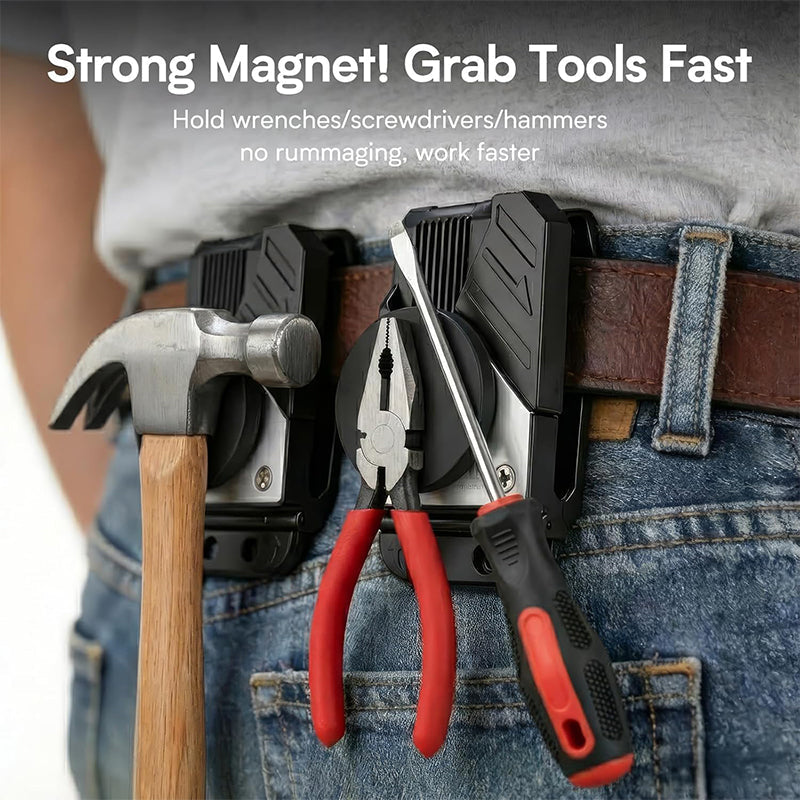 📢📢50% OFF !! ⏰Magnetic Tool Belt Clip Holder