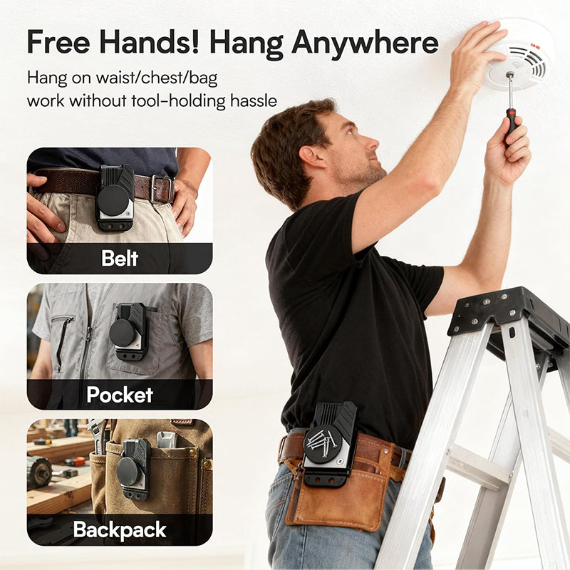 📢📢50% OFF !! ⏰Magnetic Tool Belt Clip Holder