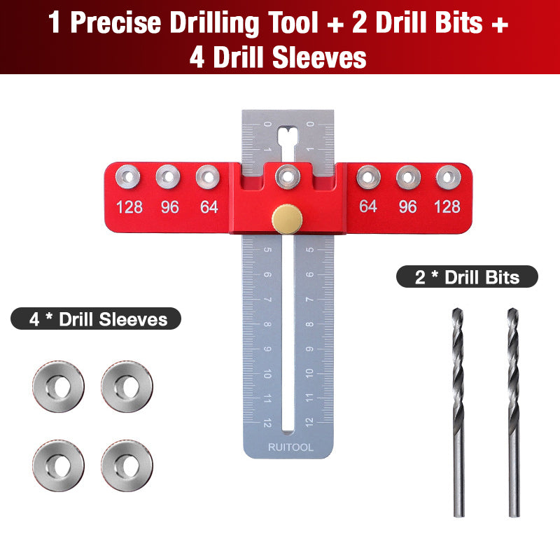 Precise Drilling Tool for Carpentry