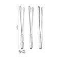 📢📢50% OFF !! ⏰28cm Super Long Stainless Steel Grill Tongs