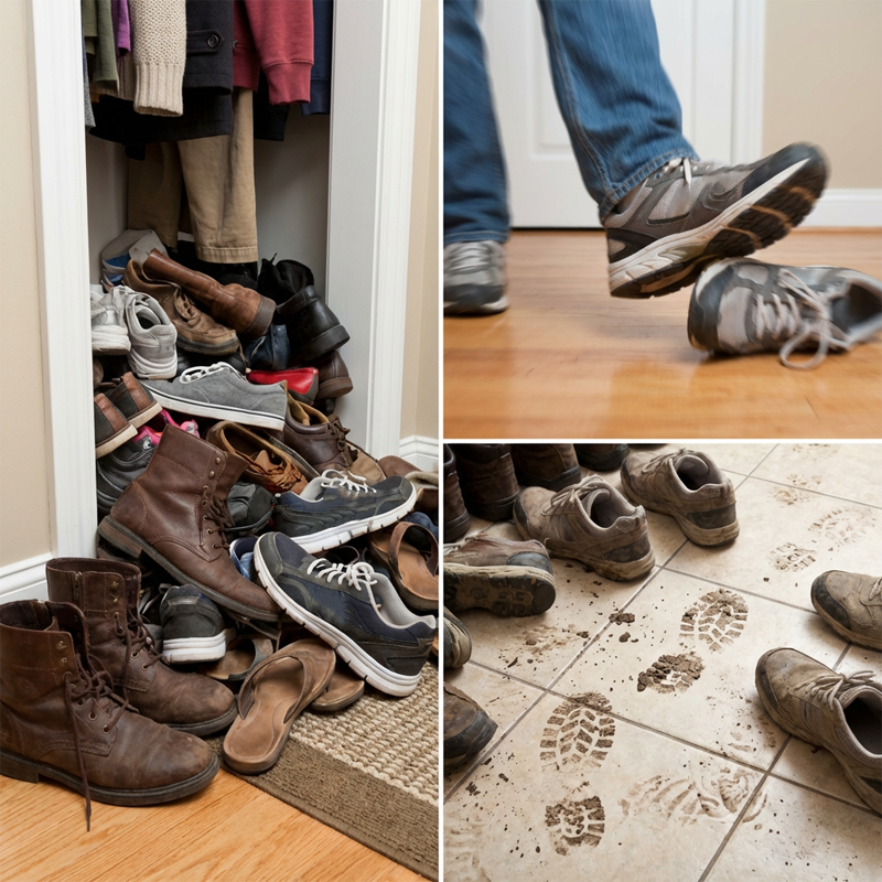 📢📢50% OFF !! ⏰Vertical Shoe Rack for Entryway