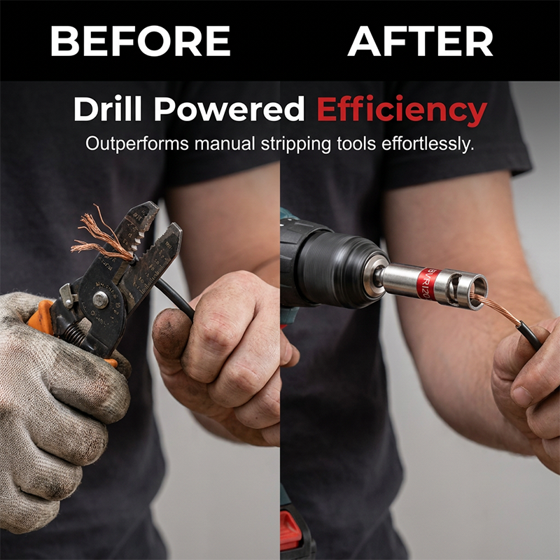 📢📢50% OFF !! ⏰Damage-Free Cable Stripper Bit