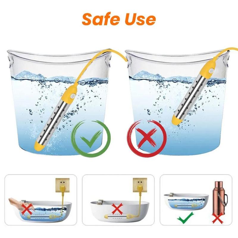📢📢50% OFF !! ⏰Safe Anti-Scald Immersion Heater for Travel & Home
