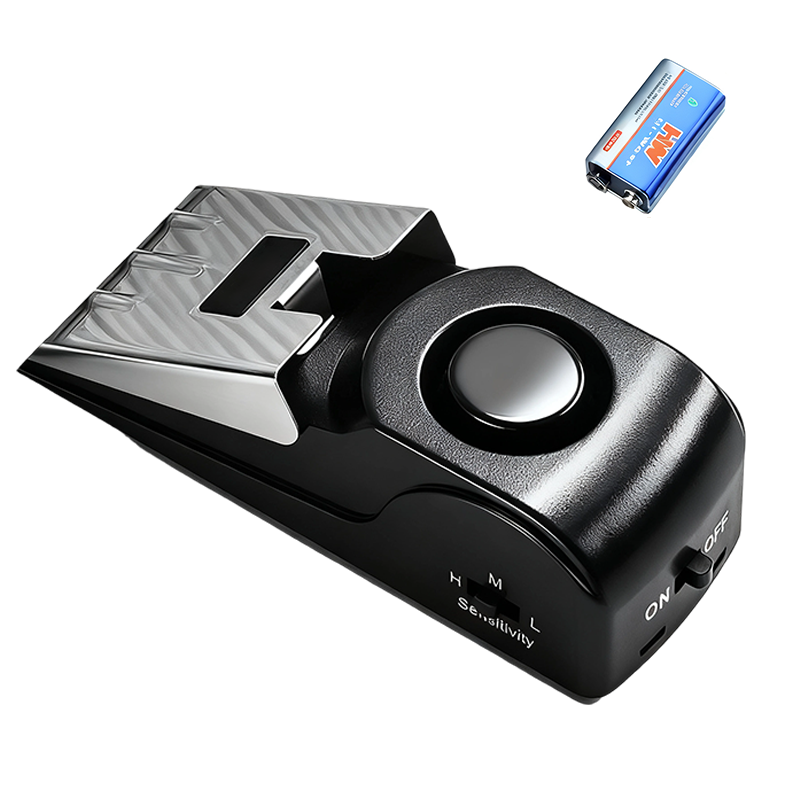 📢📢50% OFF !! ⏰Door Stopper Alarm with Sound & Light Alert for Home & Travel